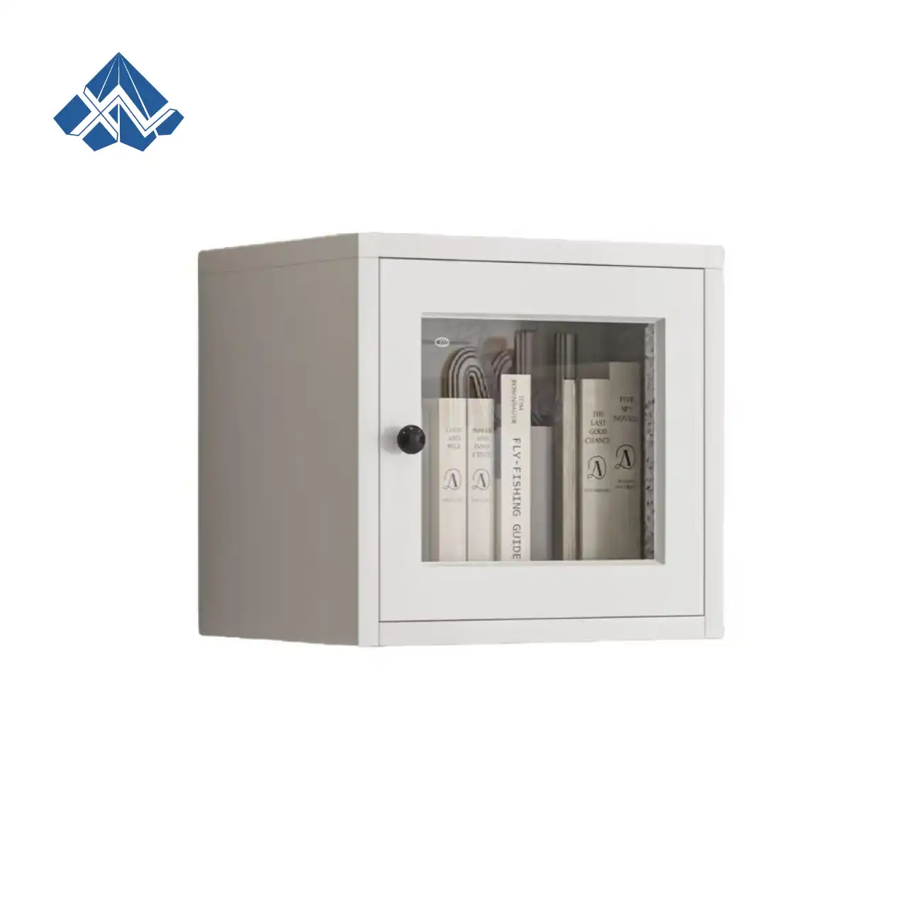 Single Door Glass Wall Cabinet